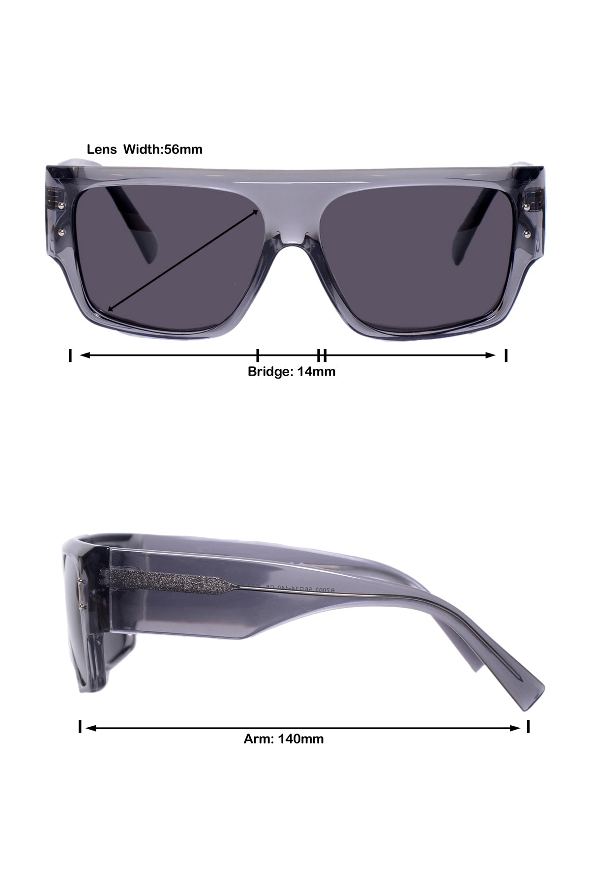 Jodykoes Legacy Square Sunglasses – UV400 Polarized