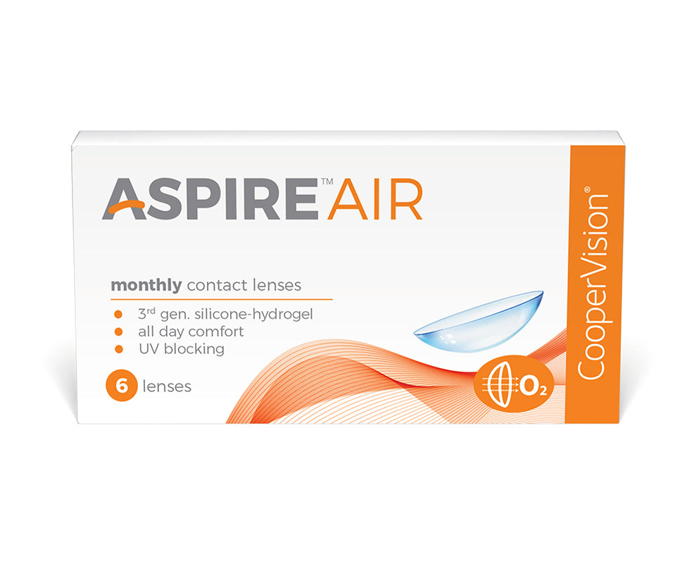 Cooper Vision Aspire Air Monthly Contact Lens (6 Lens/Box) - Jodykoes ®
