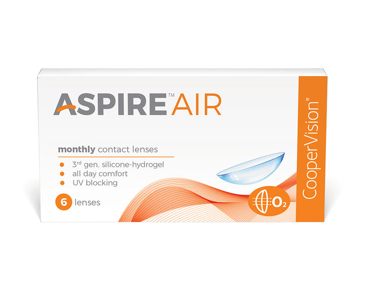 Cooper Vision Aspire Air Monthly Contact Lens (6 Lens/Box)