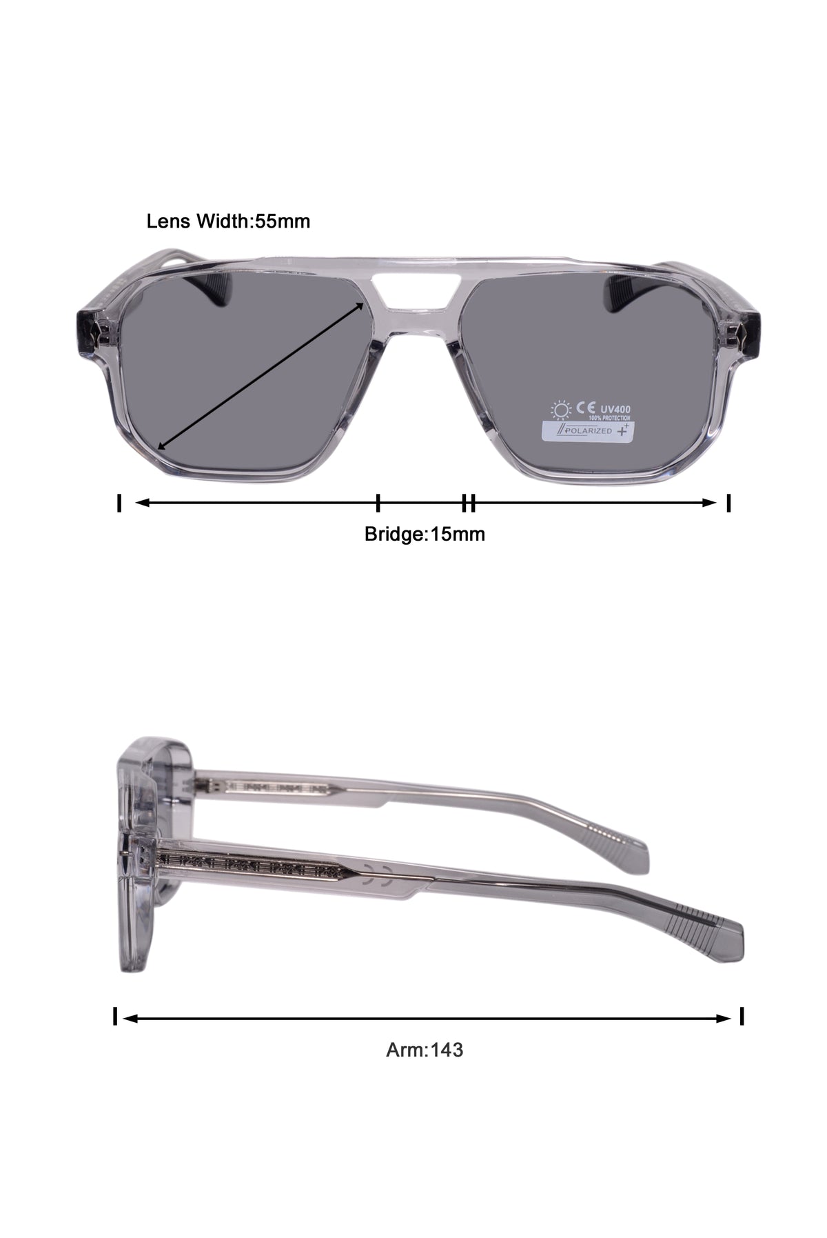Jodykoes Legacy Aviator Sunglasses – UV400 Polarized