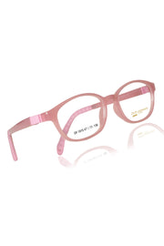Jodykoes Kids TR90 Eyeglass Frames | Lightweight Flexible Kids Spectacle Frames (Pink)