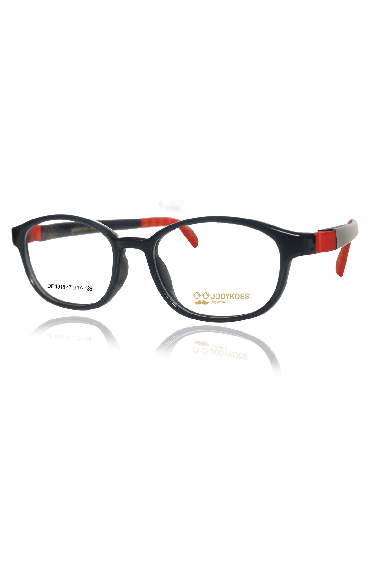 Jodykoes Kids TR90 Eyeglass Frames | Lightweight Flexible Kids Spectacle Frames (Blue)