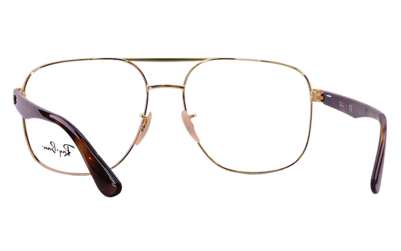 Ray-Ban RB 6476I 2500 56 Gold Eyewear Frame - Jodykoes ®