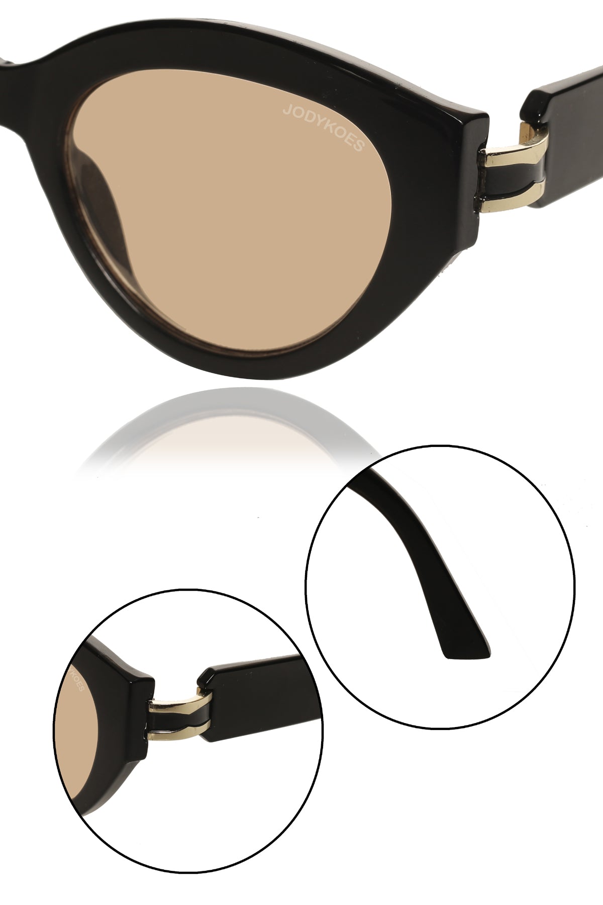 Jodykoes Legacy Premium Cat Eye UV400 Protection Sunglasses