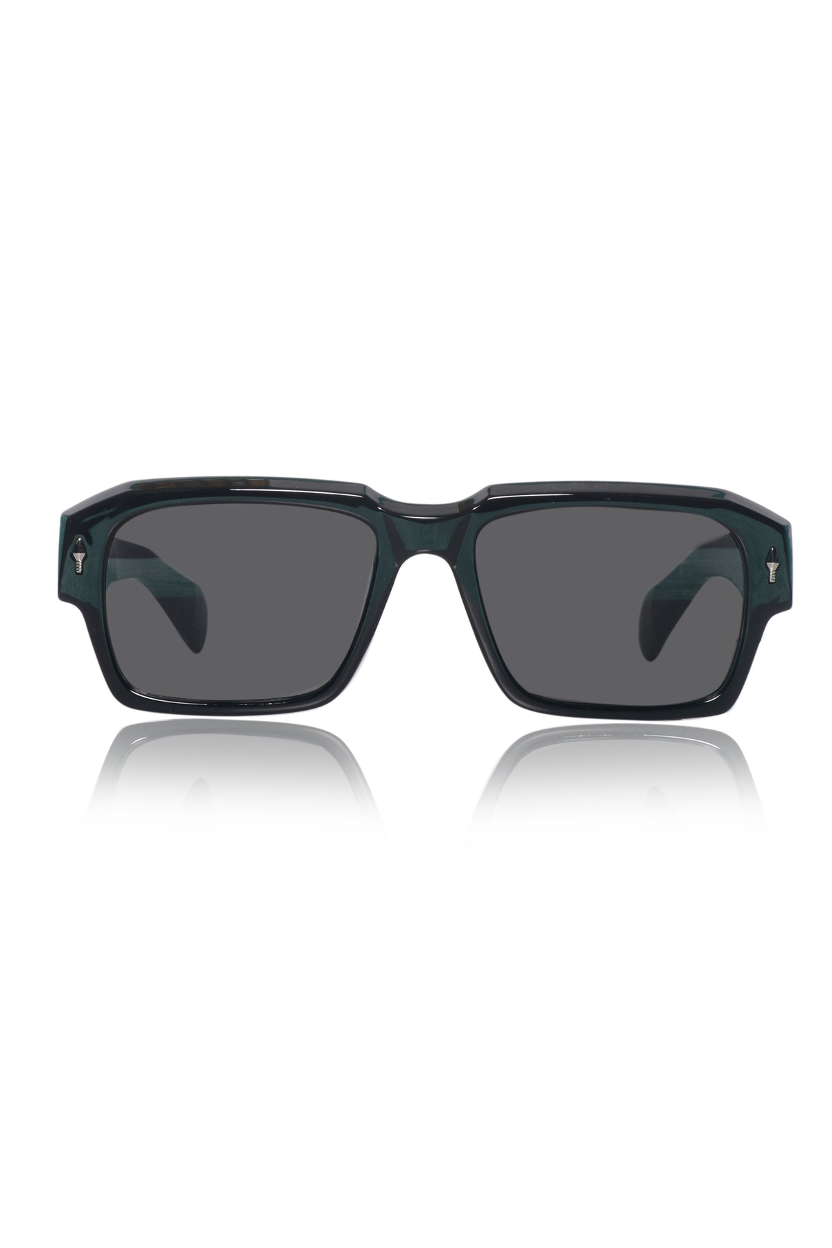 Jodykoes Legacy Square Sunglasses – UV400 Polarized (Black)