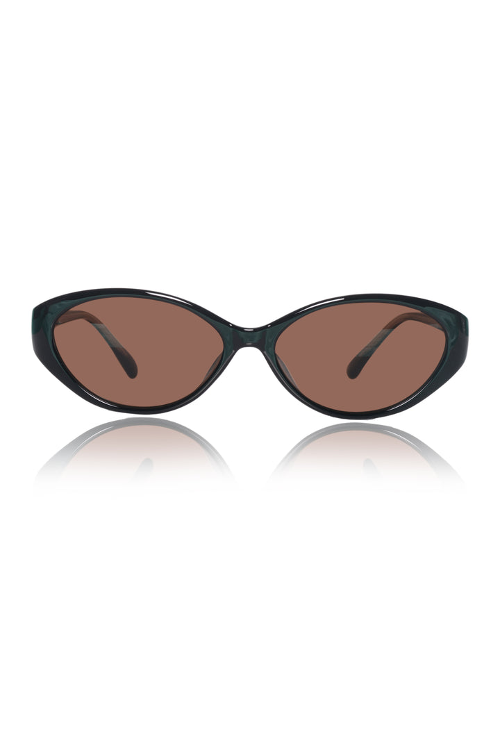 Jodykoes Legacy Cat Eye Sunglasses – UV400 Polarized (Brown)