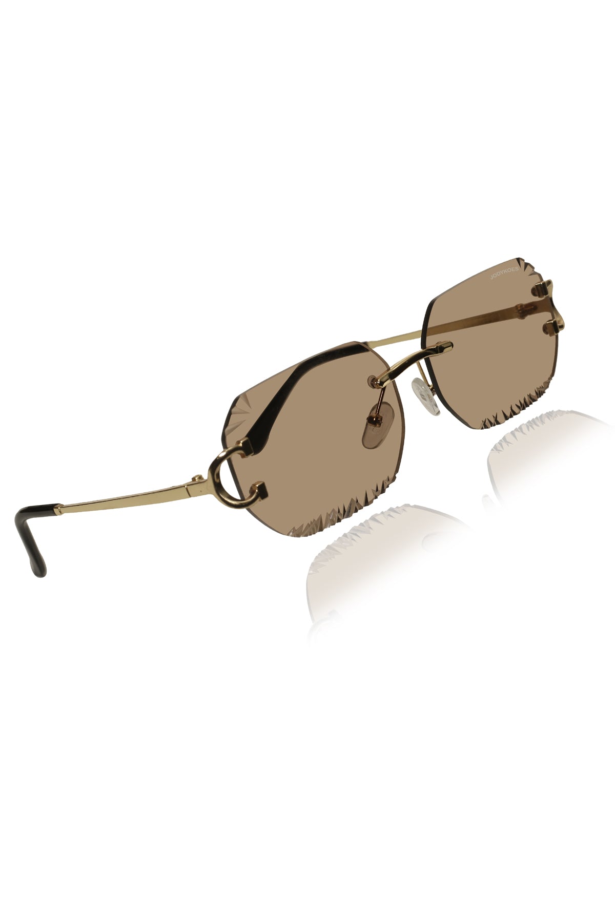 Jodykoes Legacy Rimless Sunglasses | UV400 Protection | Lightweight Stylish Eyewear