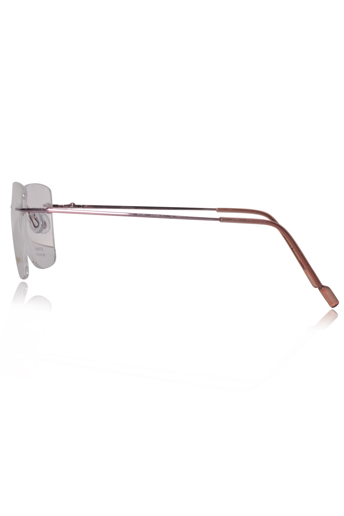 Jodykoes Cat Eye Premium Rimless Frame (Pink)
