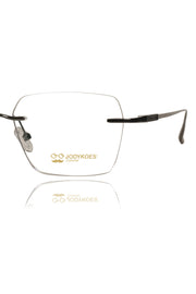 Jodykoes Luxury Pure Titanium Geometric Rimless Frame | High Quality Lightweight Square Optical Frame