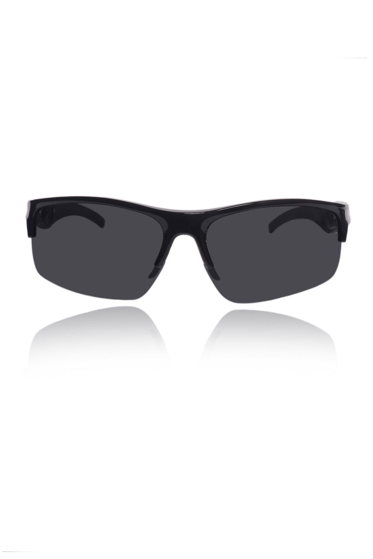 Jodykoes Sports Series Wrap Around Sunglasses for Men & Women | Lightweight Non-Polarized Eyewear | UV400 Protection | Performance Outdoor Shades (Black)