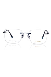 Jodykoes Square Signature Rimless Frame (Blue)