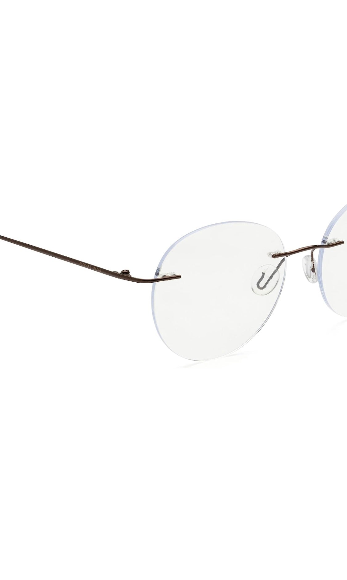 Jodykoes Round Signature Rimless Frame