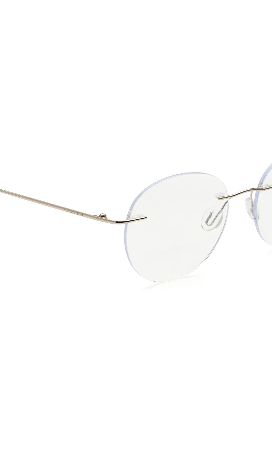 Jodykoes Round Signature Rimless Frame