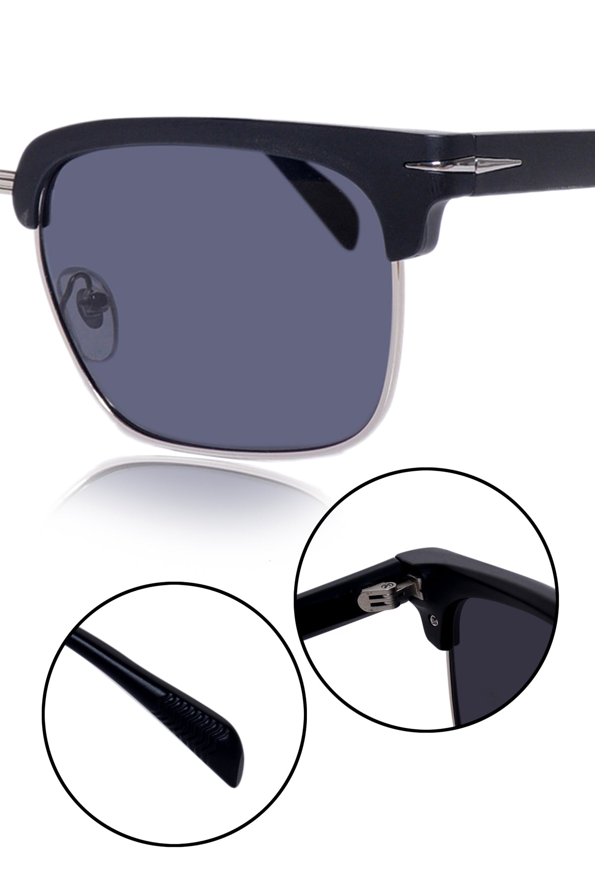 Jodykoes Legacy Clubmaster Sunglasses – UV400 Polarized