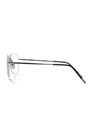 Jodykoes Square Signature Rimless Frame (Silver)