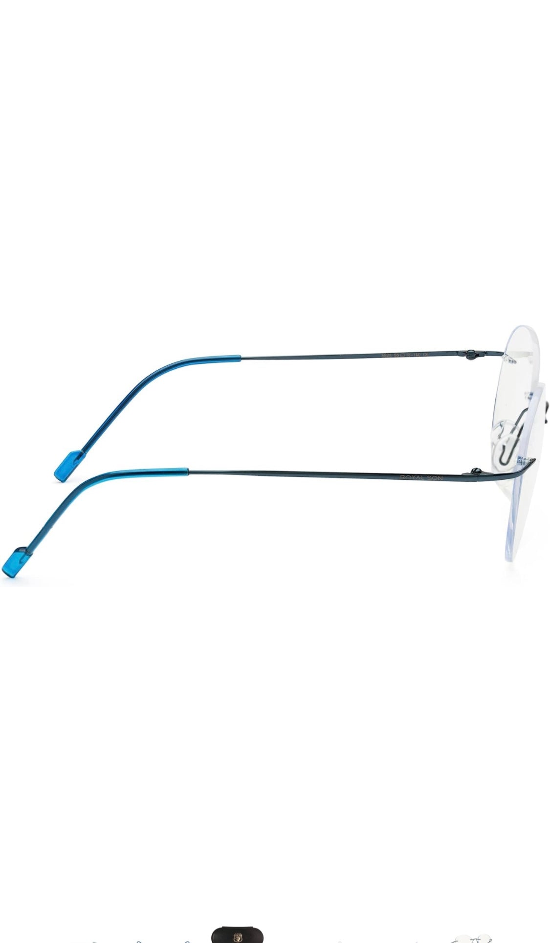 Jodykoes Round Signature Rimless Frame