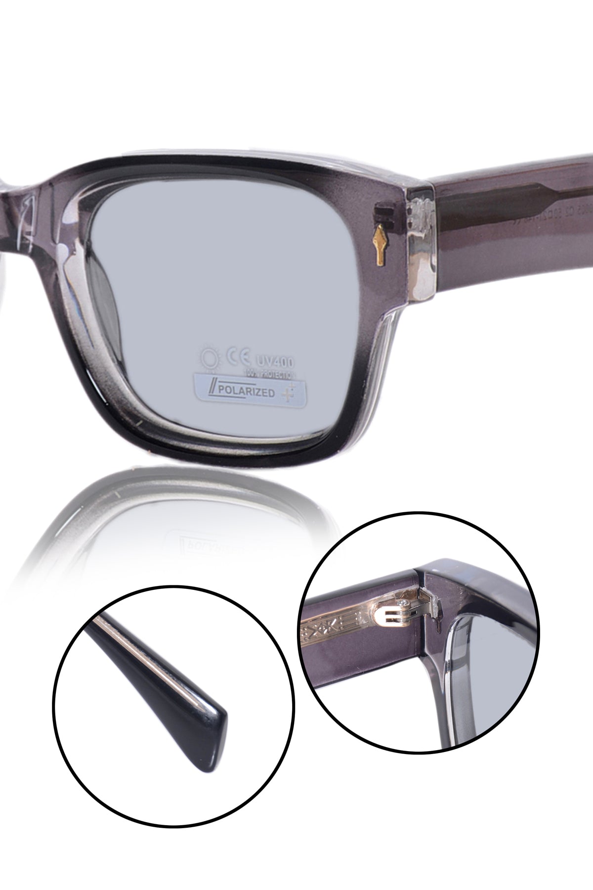 Jodykoes Legacy Square Sunglasses – UV400 Polarized