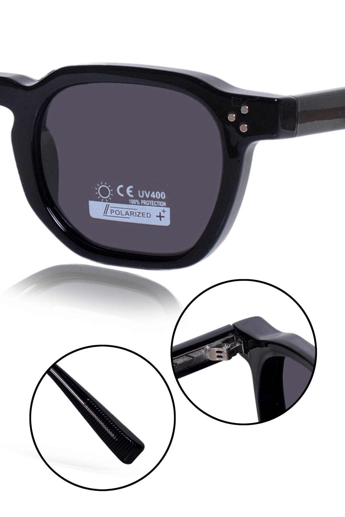 Jodykoes Legacy Hexagon Sunglasses – UV400 Polarized