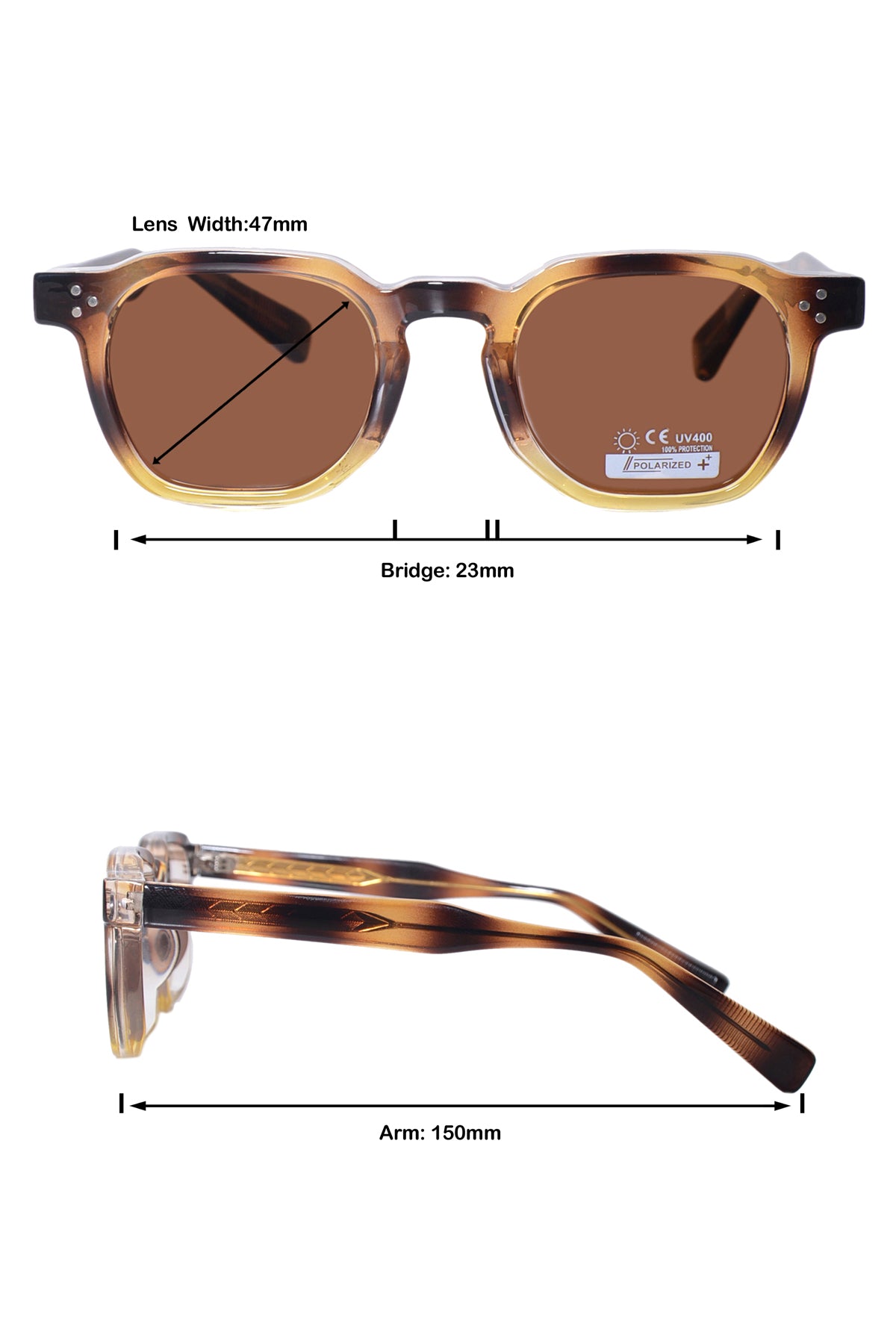 Jodykoes Legacy Hexagon Sunglasses – UV400 Polarized