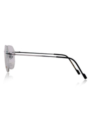 Jodykoes Hexagon Premium Rimless Frame (Black)