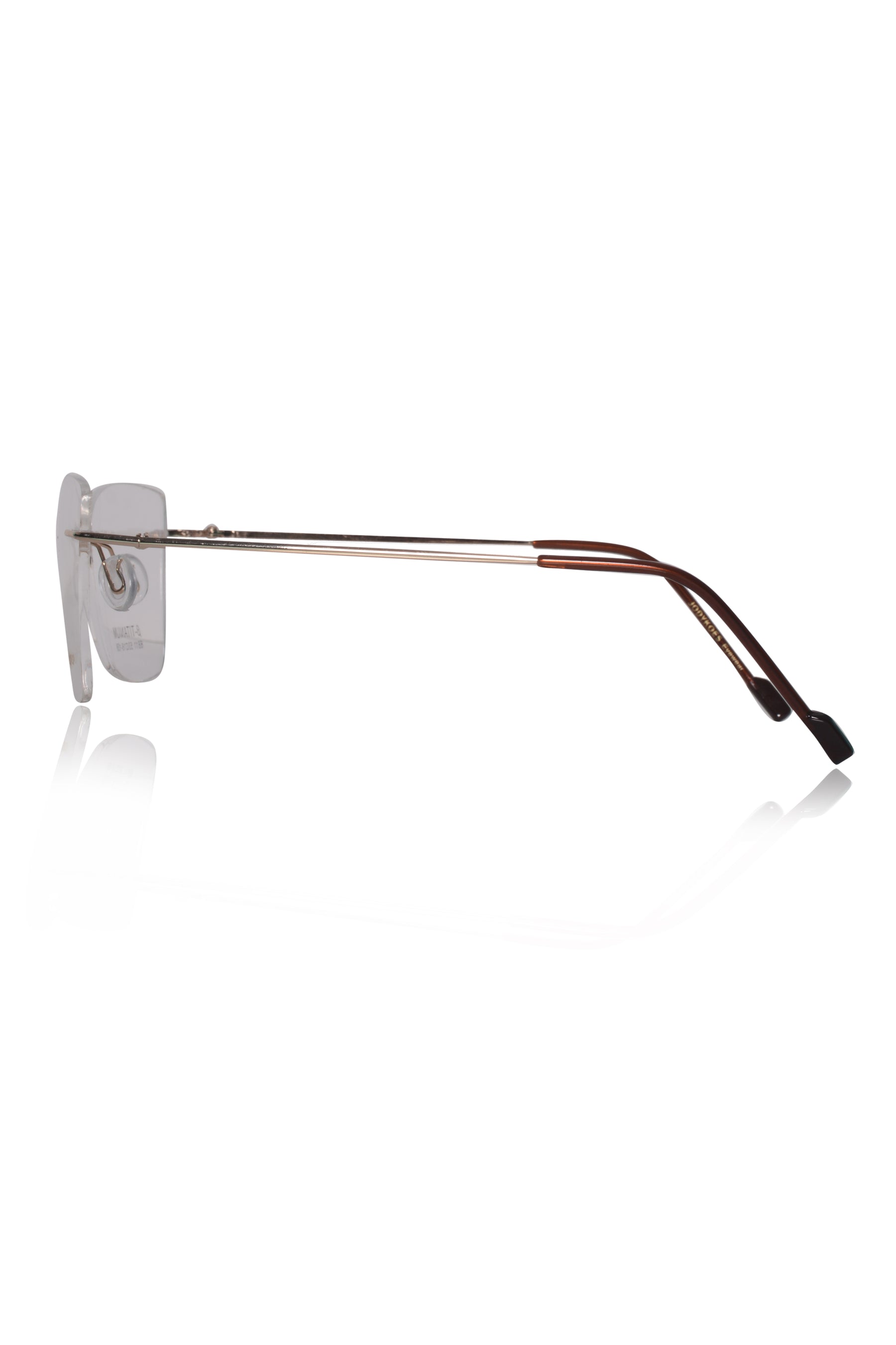 Jodykoes Cat Eye Premium Rimless Frame (Gold)
