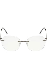 Jodykoes Round Signature Rimless Frame
