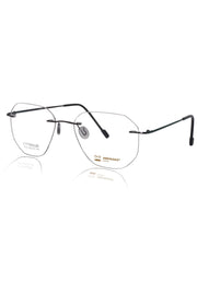 Jodykoes Hexagon Premium Rimless Frame (Black)