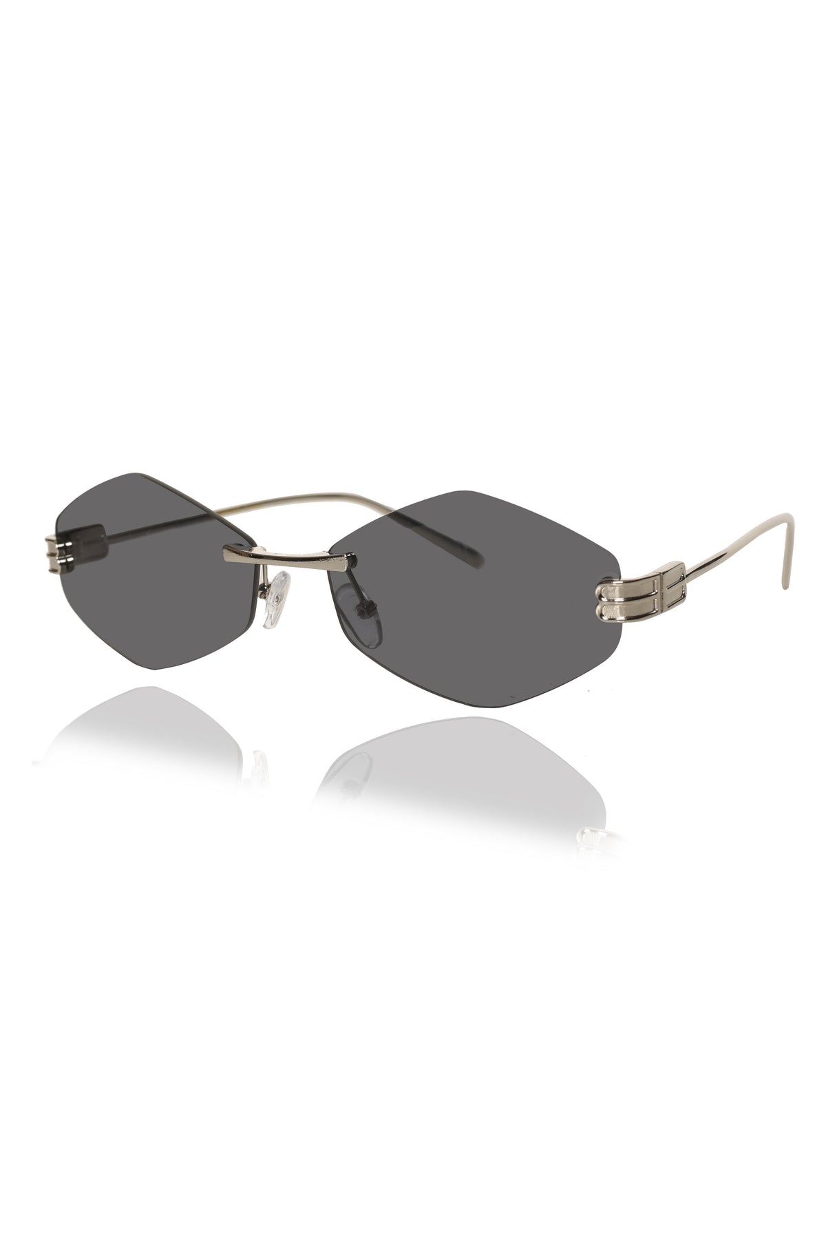 Jodykoes Legacy Rimless Geometric Sunglasses | UV400 Protection