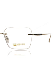 Jodykoes Luxury Pure Titanium Geometric Rimless Frame | High Quality Lightweight Square Optical Frame