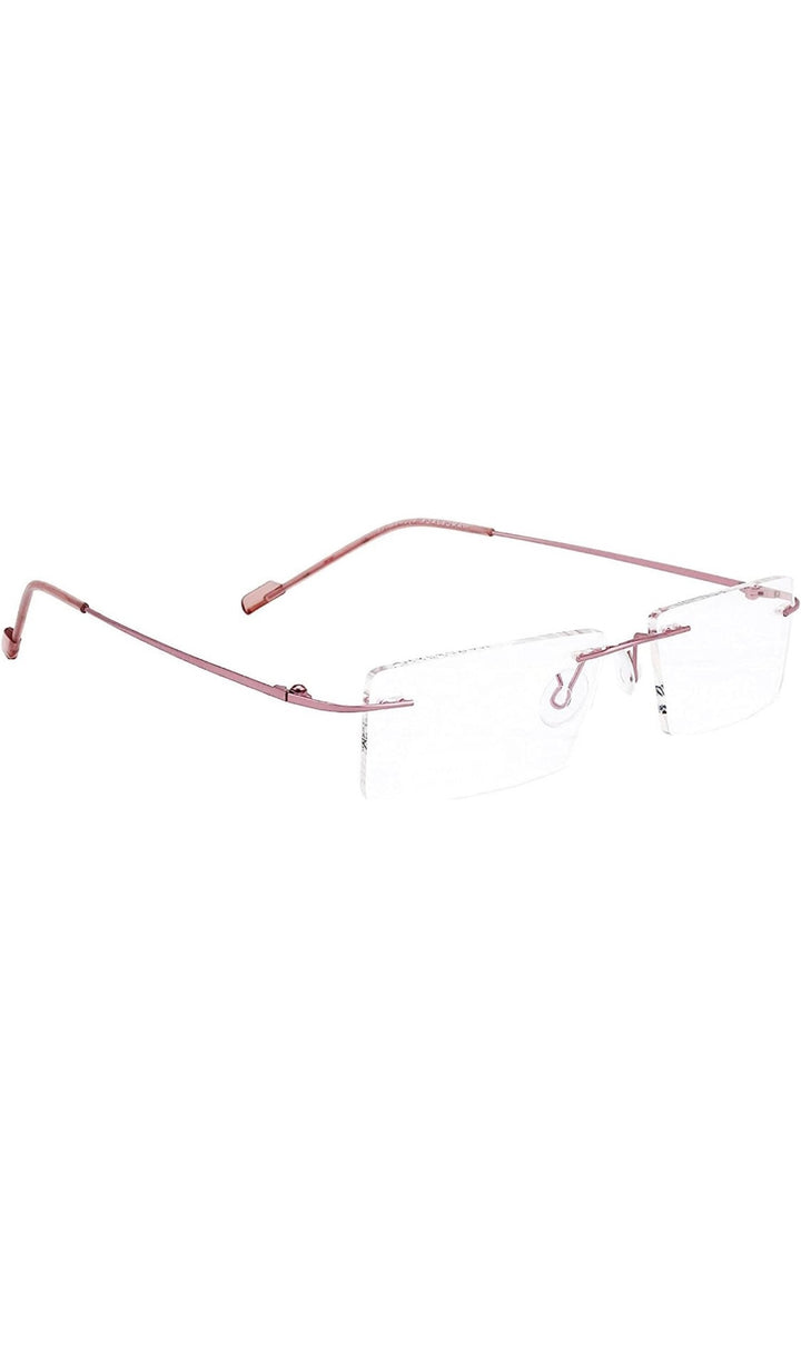 Jodykoes Rectangle Signature Rimless Frame