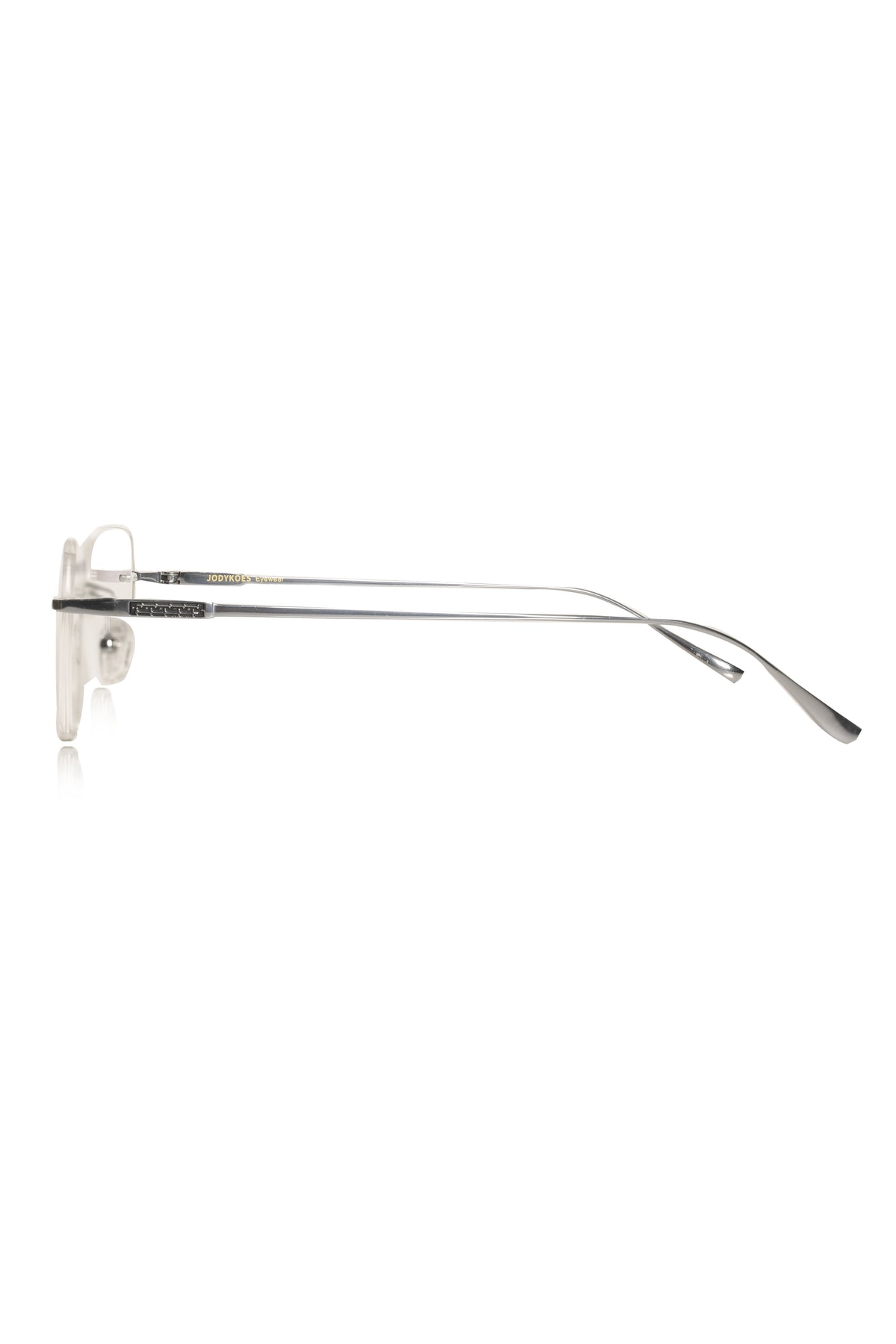 Jodykoes Luxury Pure Titanium Geometric Rimless Frame | High Quality Lightweight Square Optical Frame
