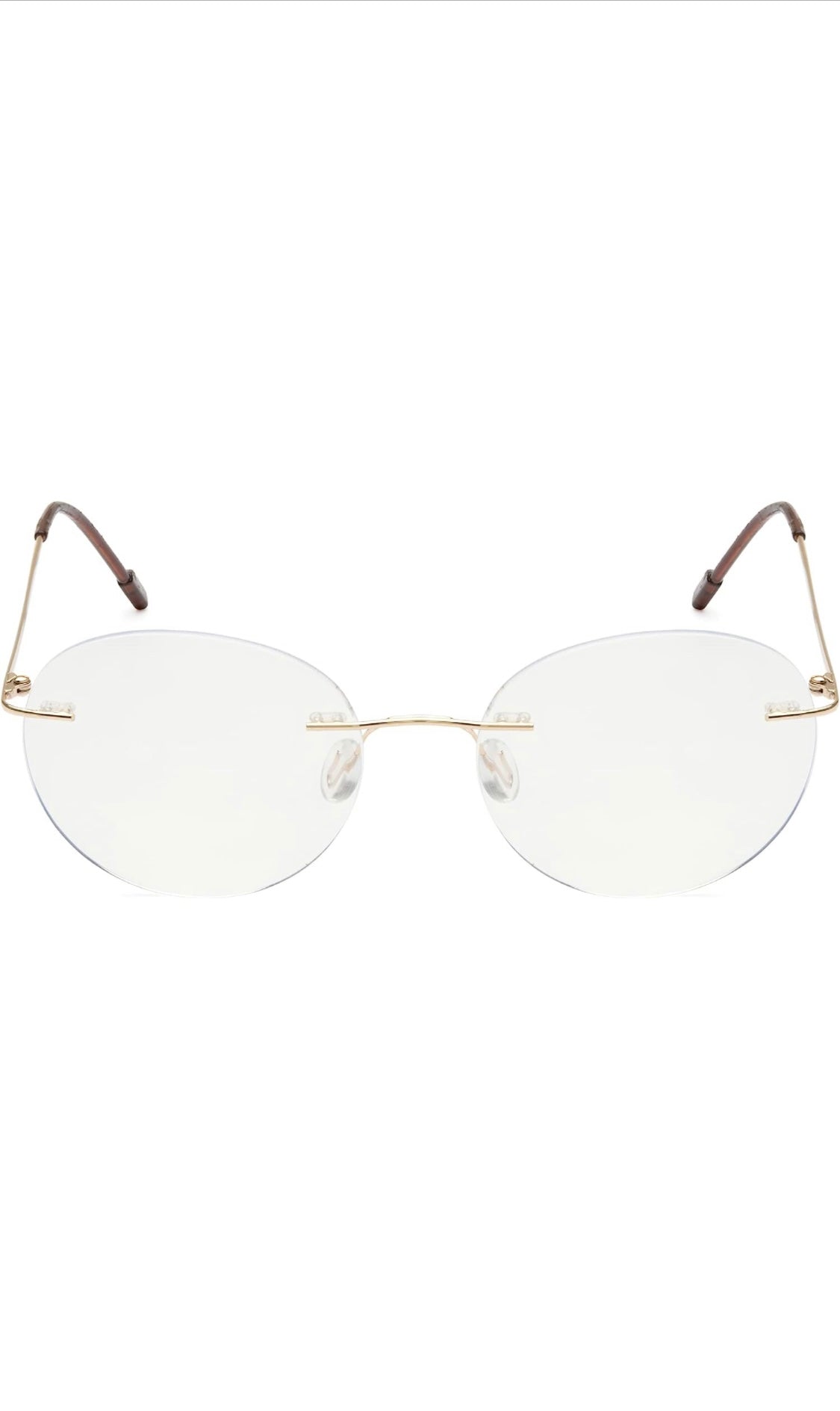 Jodykoes Round Signature Rimless Frame