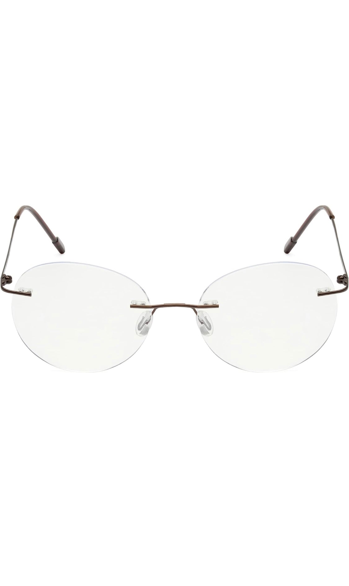 Jodykoes Round Signature Rimless Frame