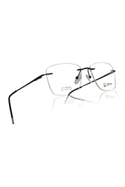 Jodykoes Square Signature Rimless Frame (Black)
