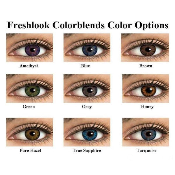 FRESHLOOK MONTHLY COLOR BLENDS CONTACT LENS (2 LENS) - GRAY