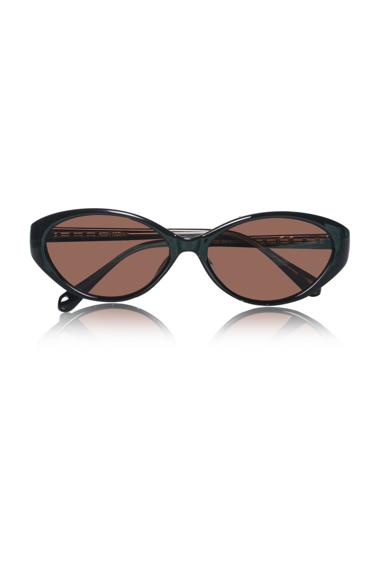Jodykoes Legacy Cat Eye Sunglasses – UV400 Polarized (Brown)