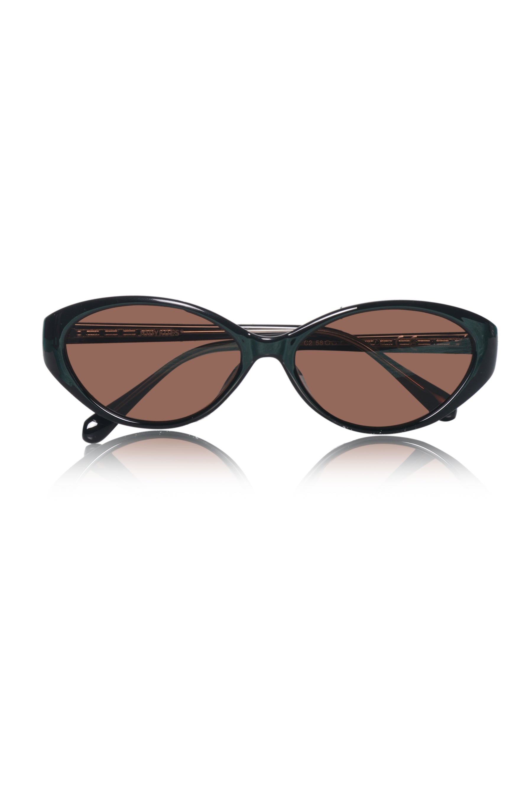 Jodykoes Legacy Cat Eye Sunglasses – UV400 Polarized (Brown)