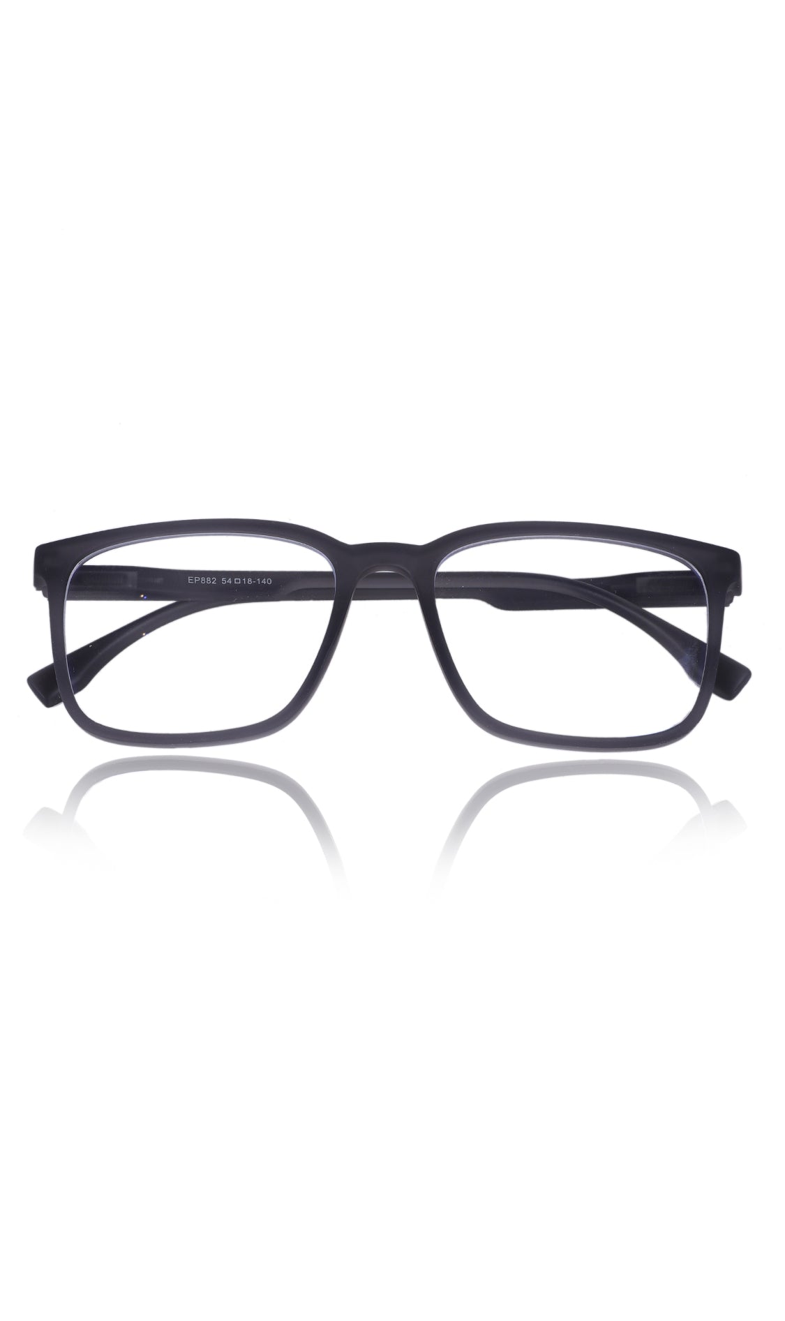 Jodykoes® Colour Series : Vibrant colours eyewear rectangle frames with anti glare and blue filter eyeglasses for men and women (Opaque Black)