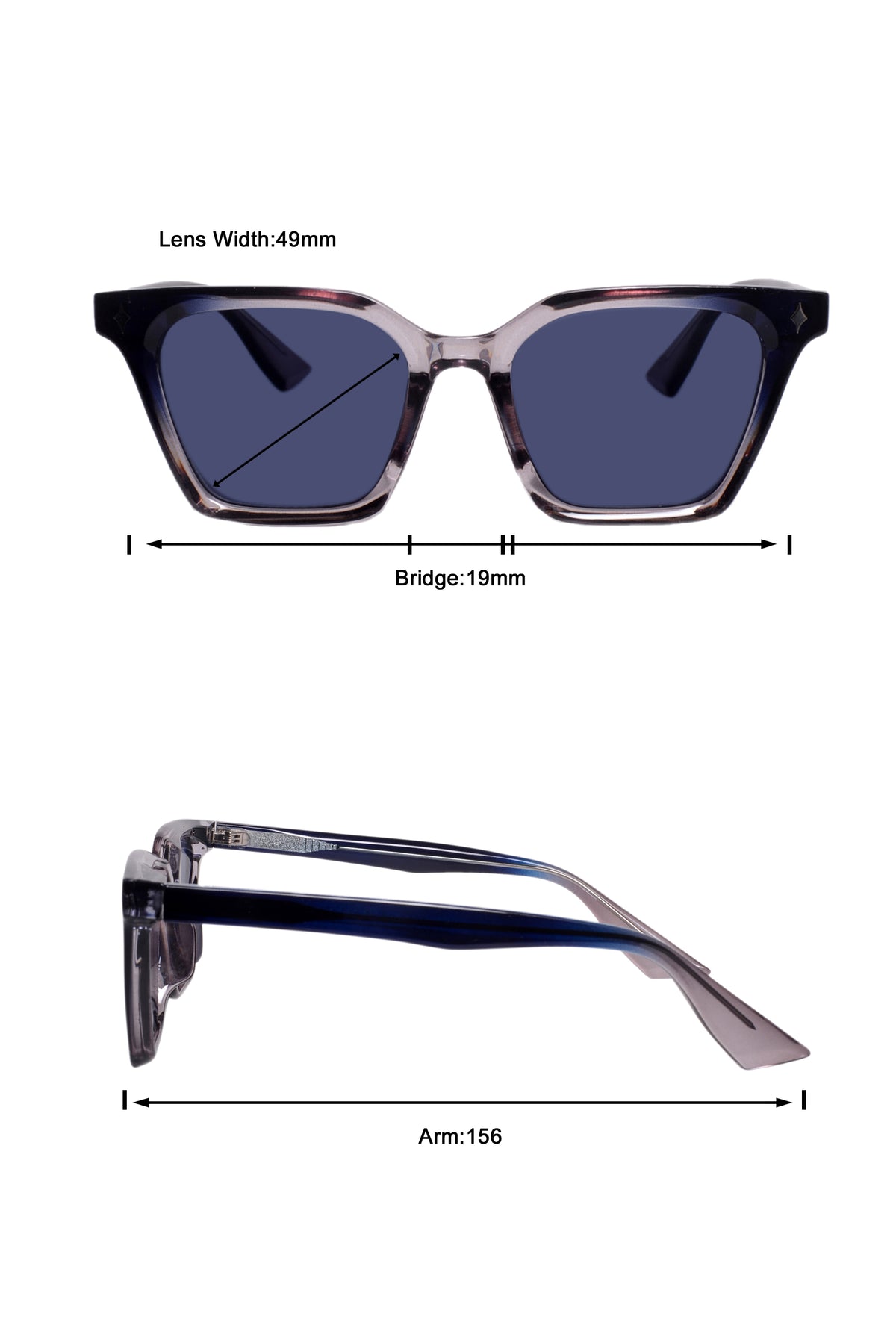 Jodykoes Legacy Cat Eye Sunglasses – UV400 Polarized