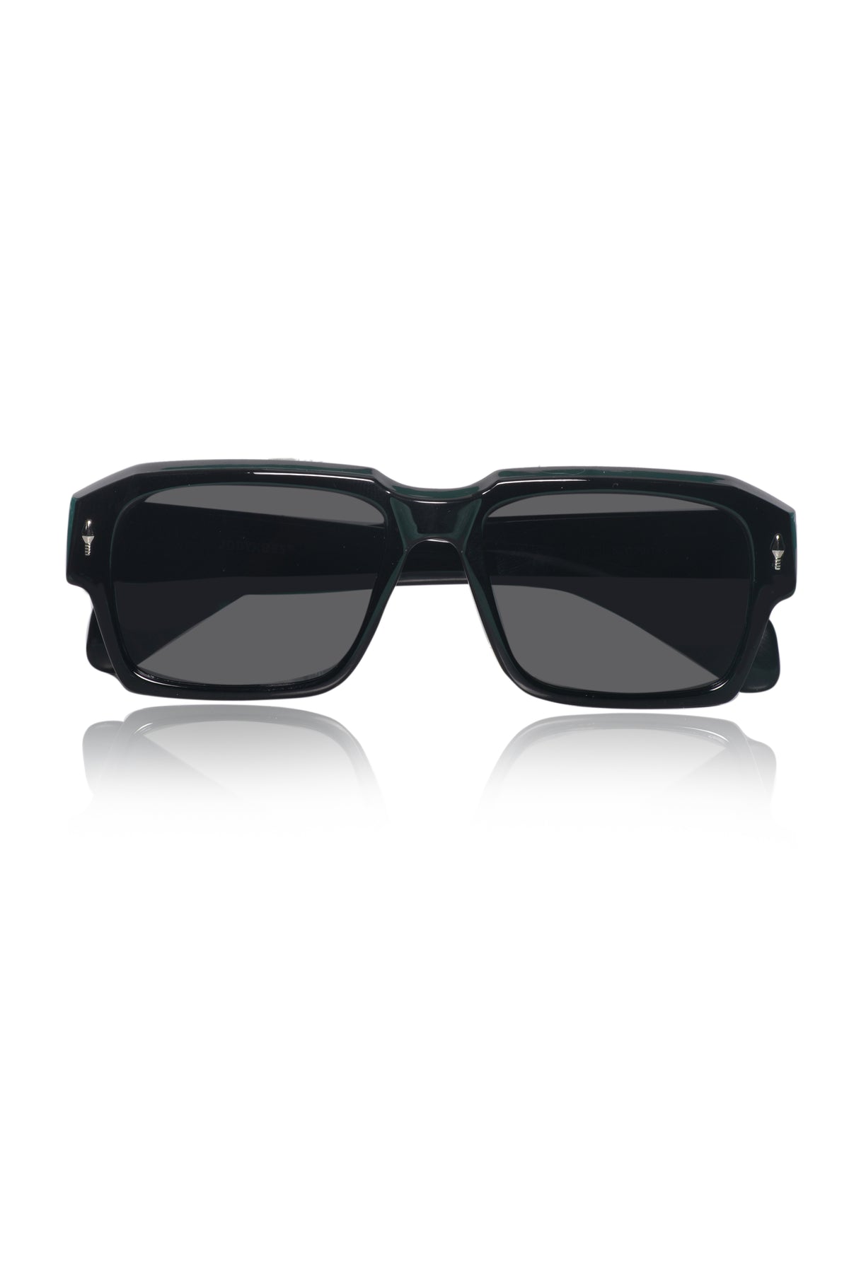 Jodykoes Legacy Square Sunglasses – UV400 Polarized (Black)