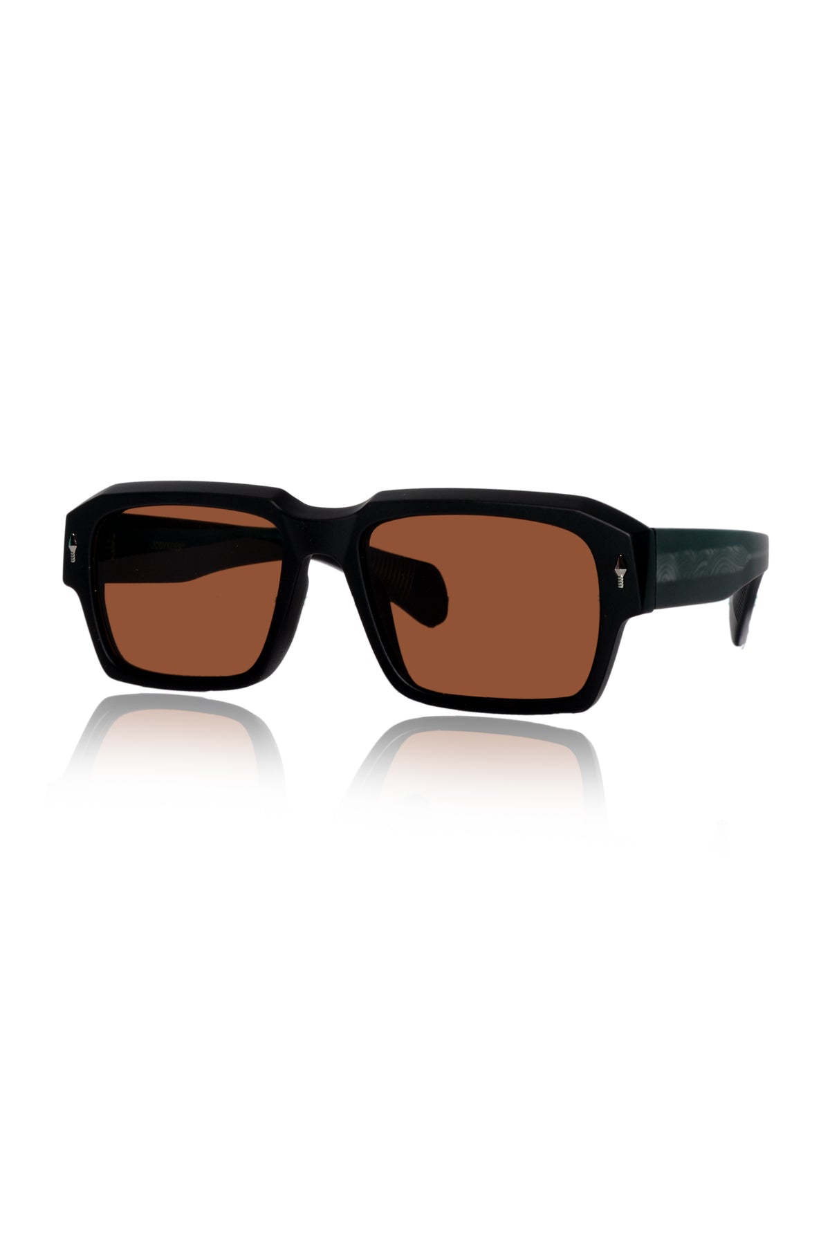 Jodykoes Legacy Square Sunglasses – UV400 Polarized (Brown)