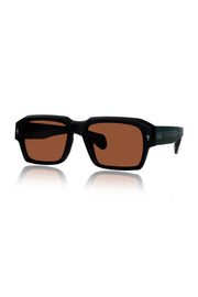 Jodykoes Legacy Square Sunglasses – UV400 Polarized (Brown)