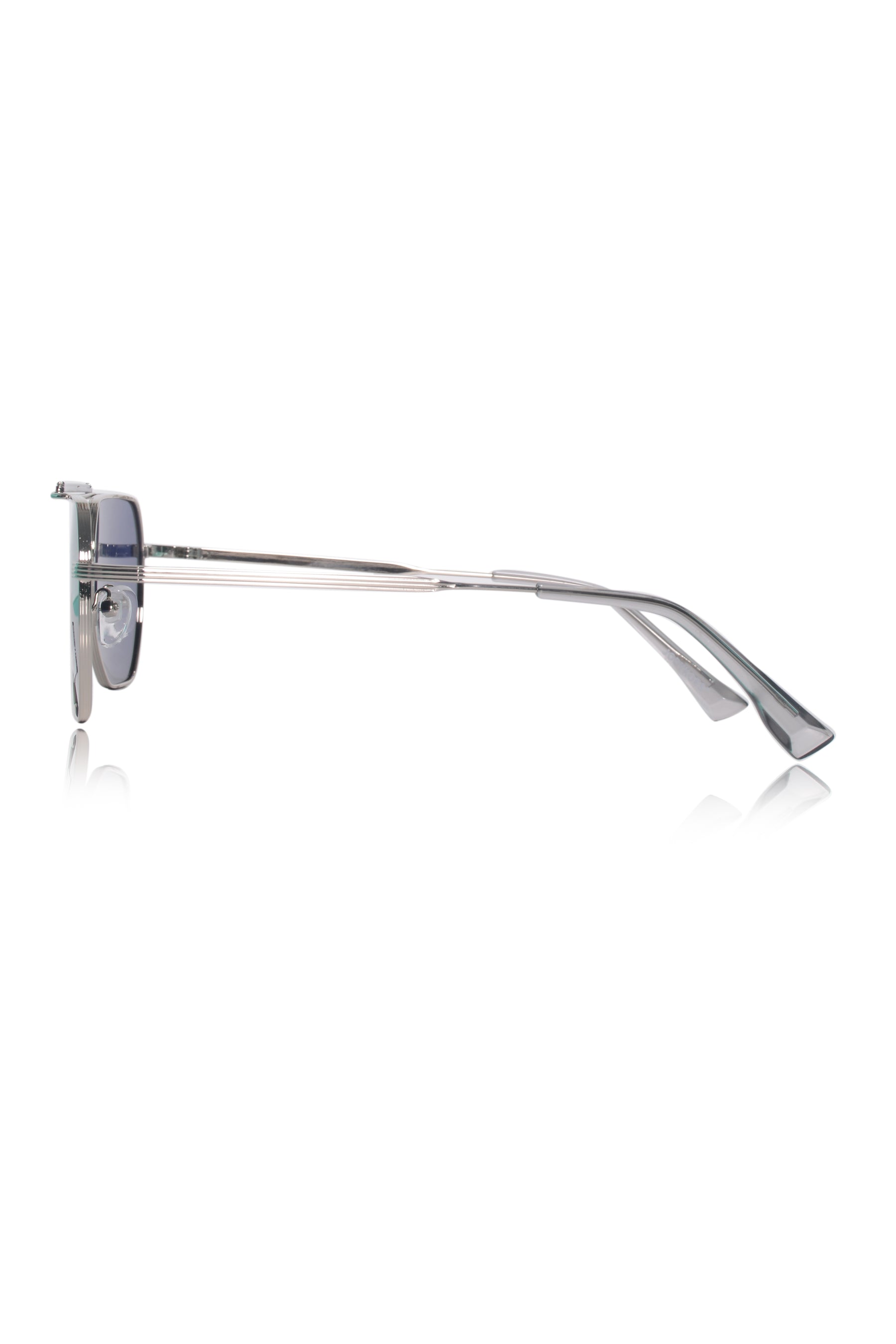 Jodykoes Legacy Metal Square Sunglasses – UV400 Polarized (Blue)