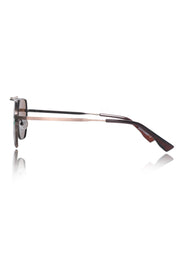 Jodykoes Legacy Metal Square Sunglasses – UV400 Polarized (Brown)