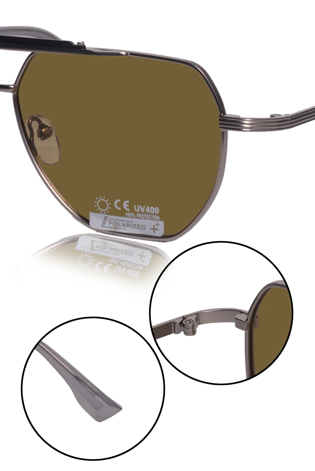 Jodykoes Legacy Square Sunglasses – UV400 Polarized