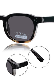 Jodykoes Legacy Hexagonal Sunglasses – UV400 Polarized (Black Tortoise)