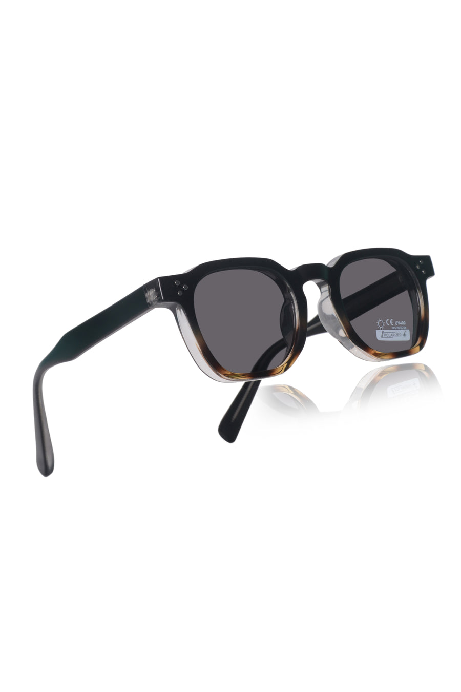 Jodykoes Legacy Cat Eye Sunglasses – UV400 Polarized (Black Tortoise)