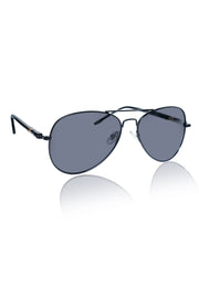 Jodykoes® Series Obsession : Premium Polarized Aviator Sunglass with Designer Arms For UV Protection, Sun Shade Glares Fashion Accessories (Black)