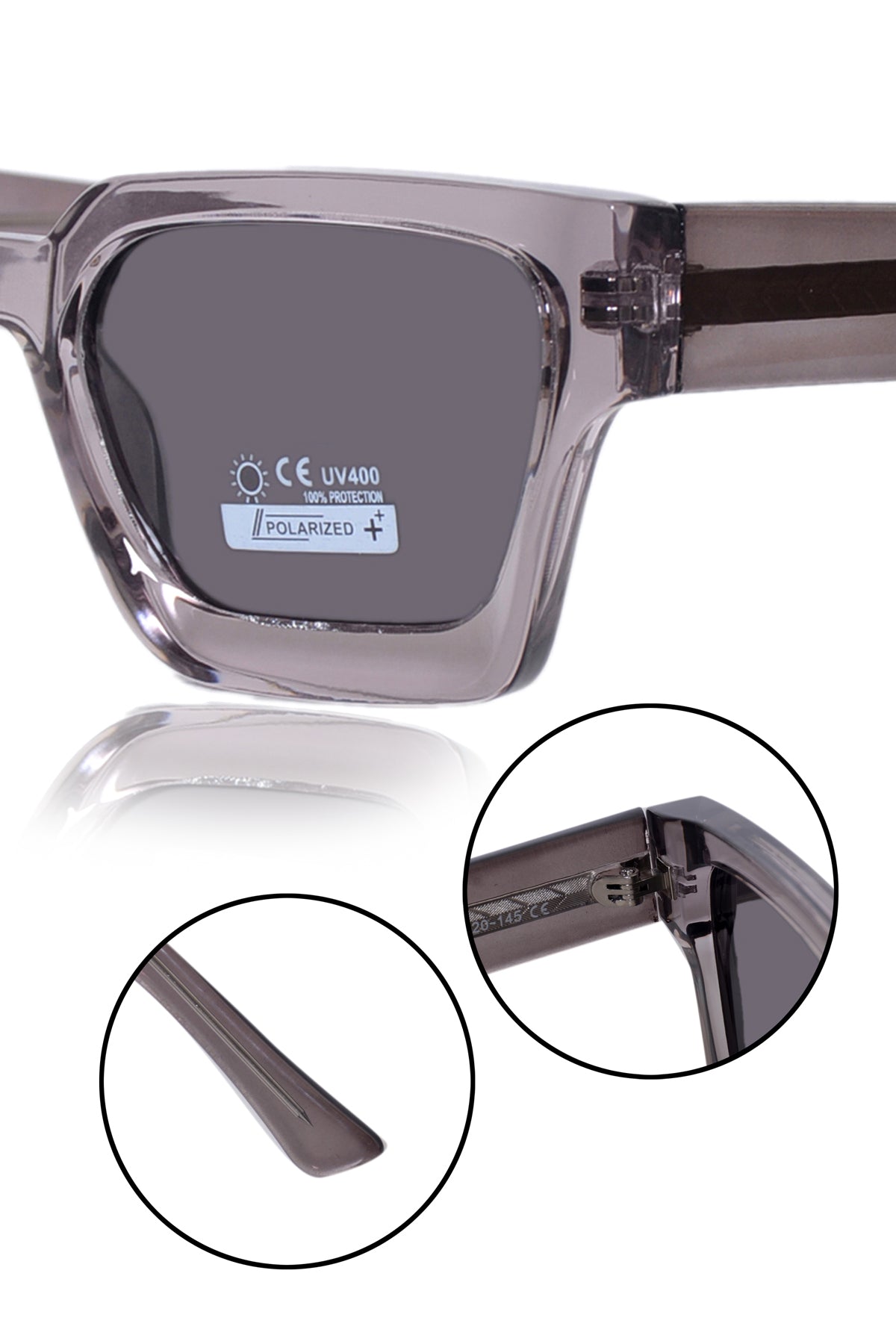 Jodykoes Legacy Square Sunglasses – UV400 Polarized (101578)