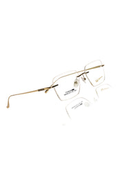 Jodykoes Luxury Pure Titanium Geometric Rimless Frame | High Quality Lightweight Square Optical Frame